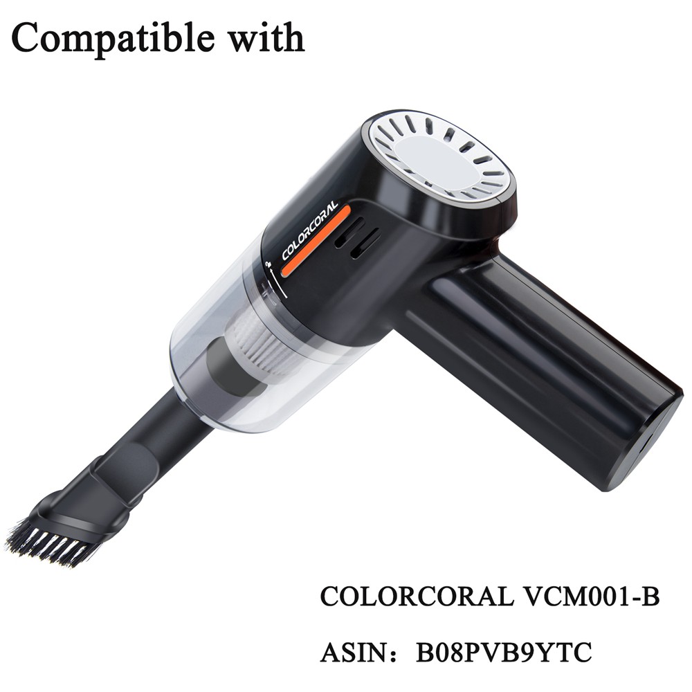 ColorCoral Vacuum Dust Cleaner Rechargeable Computer Vacuum Keyboard Cleaner for Keyboard Dusting Portable Mini Vacuum Cleaner for Car Interior Detailing Home and Office Dust Cleaning